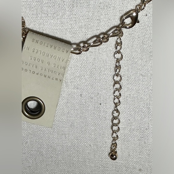 Anthropologie Bee & Butterfly Charm Necklace MISSING BEE CHARM - Picture 6 of 6
